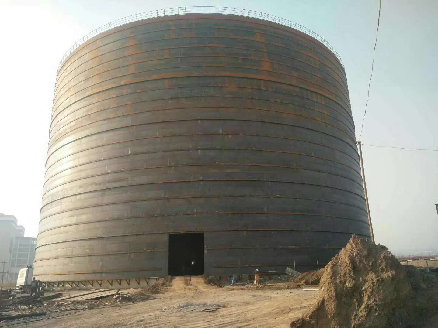 蓬安承建大型钢板库的好处及原理