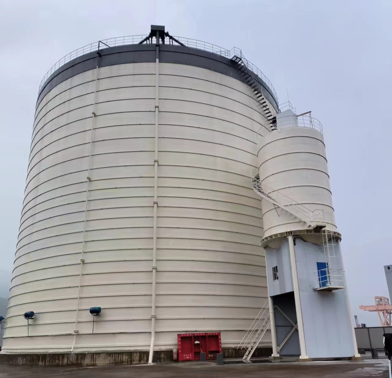 蓬安10万吨水泥钢板库