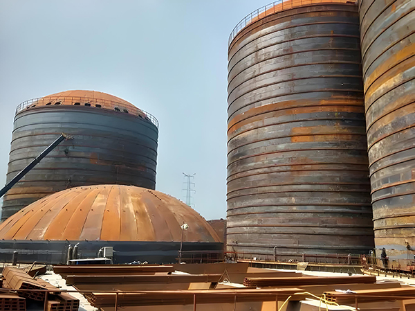 蓬安焦粉钢板仓